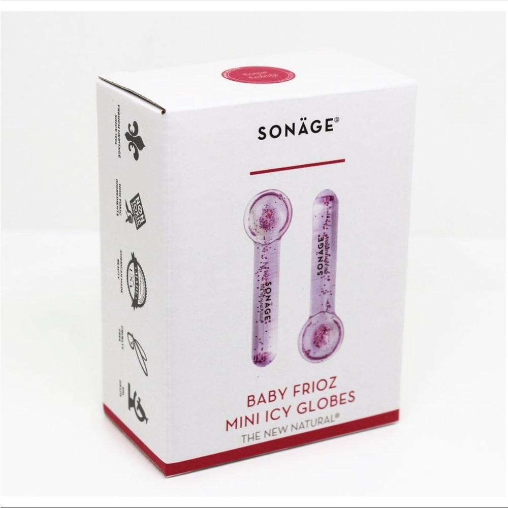 NWT Sonage Baby Frioz Mini Icy Globes The new natural Cryo facial globes